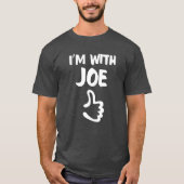 Ik ben bij Joe shirt - Kool Heather Grey (Voorkant)