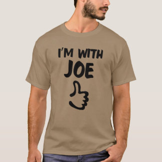 Ik ben bij Joe shirt - Pebble