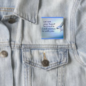 Ik ben bij jou vierkante button 5,1 cm (In situ)