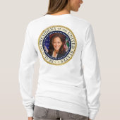 Ik ben bij Kamala Crest T-shirt (Achterkant)