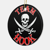 Ik ben bij Kapitein Hook Keramisch Ornament (Links)