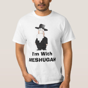 Ik ben bij MESHUGAH - Funny Rabbi Shirt