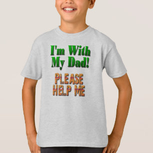 Ik ben bij mijn vader... Help me alsjeblieft T-shirt