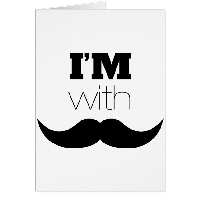 Ik ben bij Mustache (Voorkant)