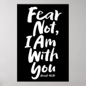 IK BEN BIJ U - GodshoopGod Jezus Poster (Voorkant)