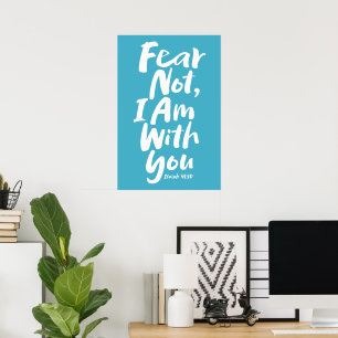 IK BEN BIJ U... Religieus geloof Jezus Poster