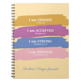 Ik ben Bijbelverzen gepersonaliseerd Notitieboek