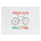 Ik ben Biker Dad Day Wheely Cooler fiets Bi Groot Cadeauzakje (Achterkant)