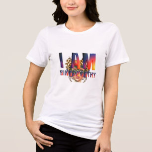 Ik ben Bingewaardig Tri-Blend Shirt