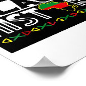 Ik ben Black History Bhm Poster (Hoek)