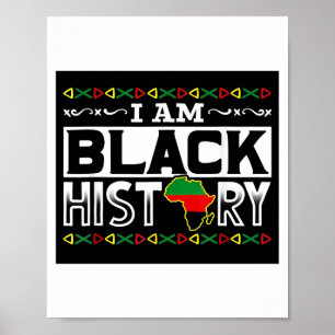 Ik ben Black History Bhm Poster