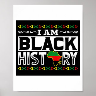 Ik ben Black History Bhm Poster
