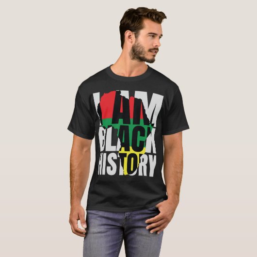 Ik ben Black History Essential T-shirt (Voorkant volledig)