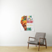 Ik ben Black History Wandkleed (In situ)