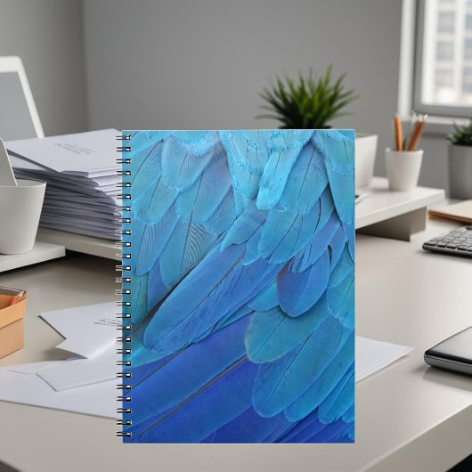Ik ben blauw - Macaw veren Notitieboek