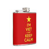 Ik ben blij dat ik geen kalm kan houden. heupfles (Rechts)