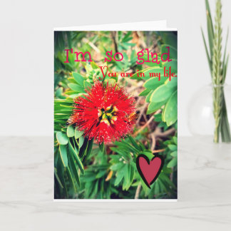 Ik ben blij dat jij in mijn leven bent kaart