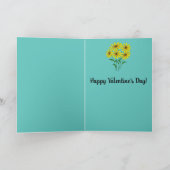 Ik ben blij dat we vrienden zijn Valentijnsdag Kaart (Binnen)