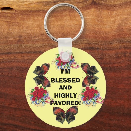 IK BEN BLOED! Sleutelhanger (Voorkant)