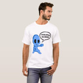 Ik ben Blue da ba de Classic T-Shirt (Voorkant volledig)