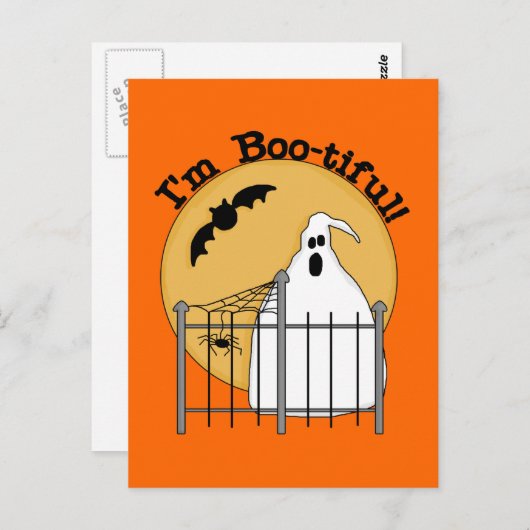 Ik ben Boo-armige Halloween T-shirts en Gifts Briefkaart (Voorkant / Achterkant)