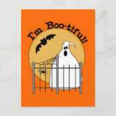 Ik ben Boo-armige Halloween T-shirts en Gifts Briefkaart (Voorkant)