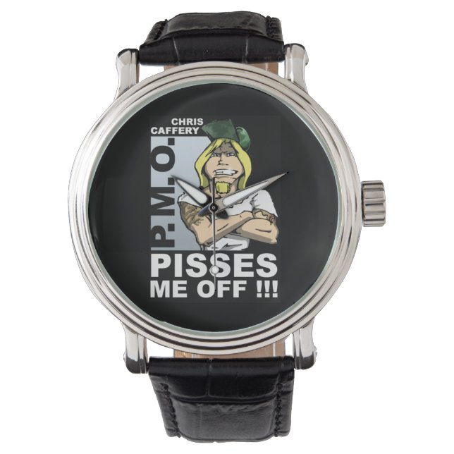 Ik ben boos op je horloge (Voorkant)