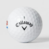 Ik ben BrainSTRONG Golfballen (Logo)