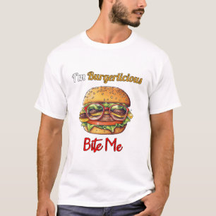 Ik ben Burgerlicious bijt me T-shirt