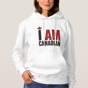 Ik ben Canadees - Patriottische verklaring en esdo Hoodie