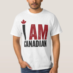 Ik ben Canadees - Patriottische verklaring en esdo T-shirt
