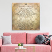 Ik ben canvas afdruk (Insitu (Woonkamer))