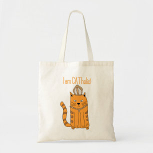 Ik ben CATholic Tote Bag
