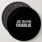Ik ben Charlie badge Ronde Button 6,0 Cm (Voorkant /achterkant)