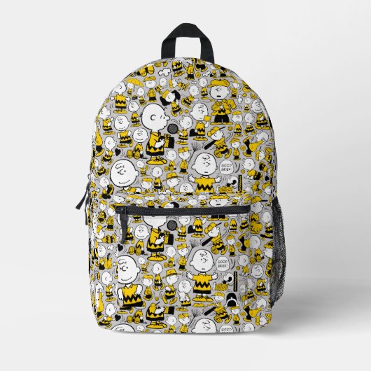 Ik ben Charlie Brown Pattern Bedrukte Rugzak (Voorkant)
