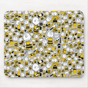 Ik ben Charlie Brown Pattern Muismat