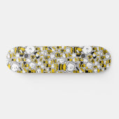 Ik ben Charlie Brown Pattern Skateboard (Horizontaal)