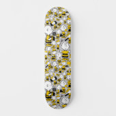 Ik ben Charlie Brown Pattern Skateboard (Voorkant)