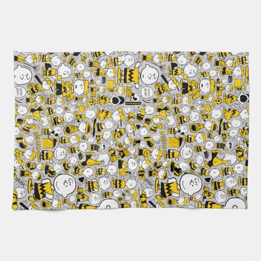 Ik ben Charlie Brown Pattern Theedoek (Horizontaal)