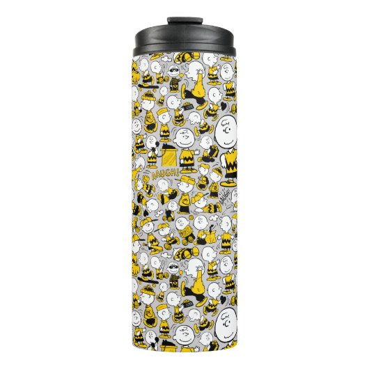 Ik ben Charlie Brown Pattern Thermosbeker (Voorkant)