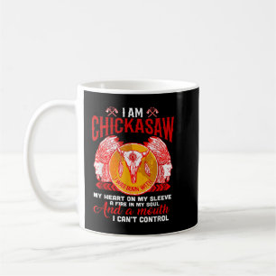 Ik ben Chickasaw Native Proud - Inheemse Amerikaan Koffiemok