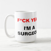 Ik ben chirurg koffiemok (Links)