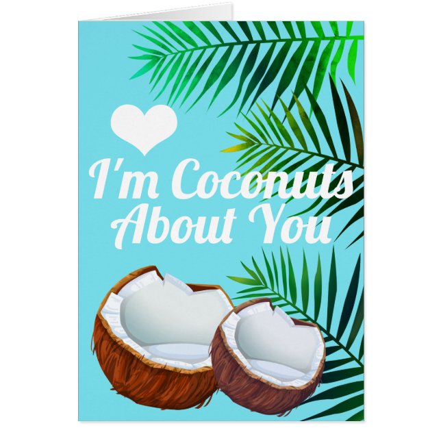 Ik ben Coconuts over jou Tropisch (Voorkant)