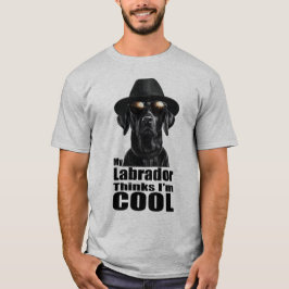 Ik ben Cool Black Lab T-shirt