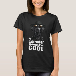 Ik ben Cool Black Lab T-shirt