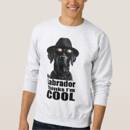 Ik ben Cool Black Lab Trui