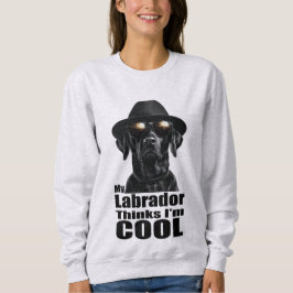 Ik ben Cool Black Lab Trui