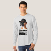 Ik ben Cool Boxer Dog T-shirt (Voorkant volledig)