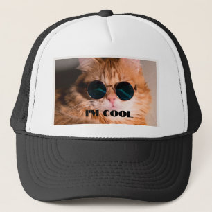 Ik ben Cool Cat met Koelglas Dierenvriend-Pet Trucker Pet