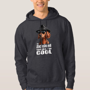 Ik ben Cool Teckel Hoodie
